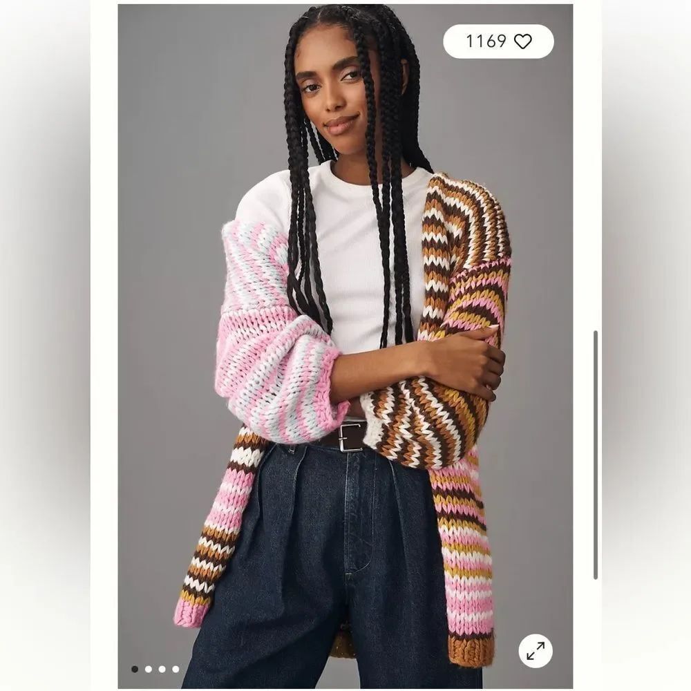 Anthropologie Cozy Cardigan Sweater